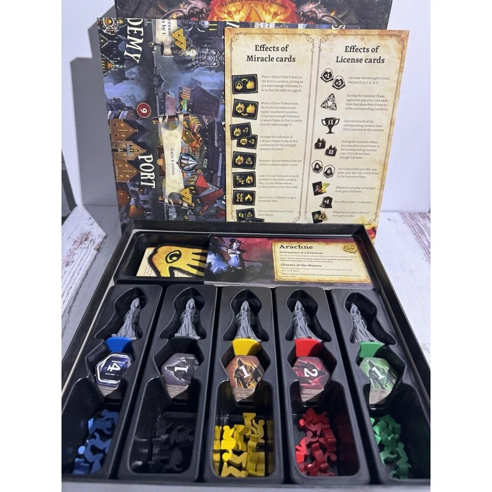 Cryptozoic Entertainment Cult Fantasy Board Game Miniatures 2-5P Ages 12+ 2018